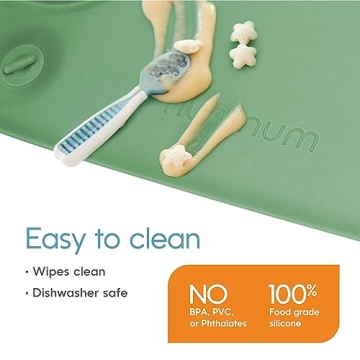 NumNum Silicone Placemat - Perfect for Toddlers & Kids
