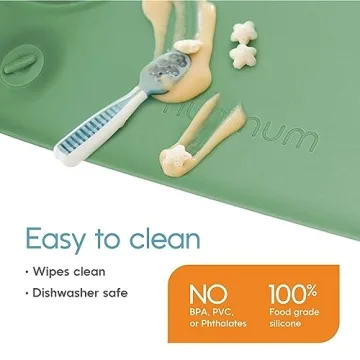 NumNum Silicone Placemat - Perfect for Toddlers & Kids