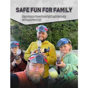 YaGee Electric Splatter Ball Blaster in Backyard Fun and Outdoor Games, Shoots Splatter Balls (Purple)