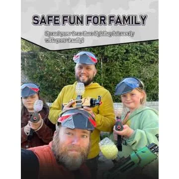 YaGee Electric Splatter Ball Blaster in Backyard Fun and Outdoor Games, Shoots Splatter Balls (Purple)