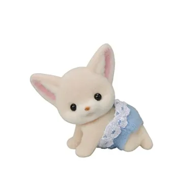 Calico Critters Fennec Fox Twins Set of 2 Collectible Figures