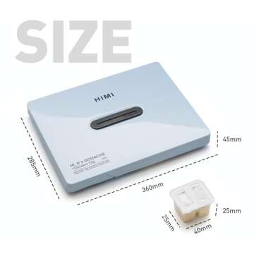 HIMI Twin Cup Jelly Gouache Paint Set 112 Colors Non Toxic