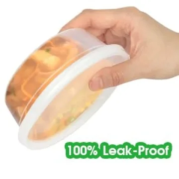 60 Pack Deli Food Containers, Airtight & BPA-Free Storage