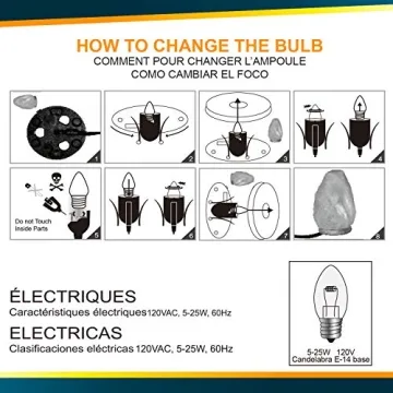 Himalayan Glow White Salt Lamp Neem Wood Base Dimmer