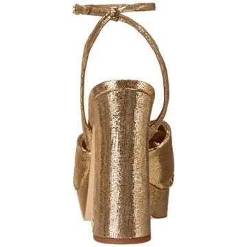 Sam Edelman Kristen Platform Sandal Gold - Stylish Comfort