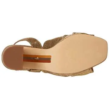 Sam Edelman Kristen Platform Sandal Gold - Stylish Comfort