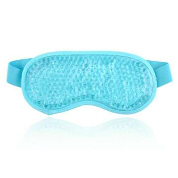 Weighted Eye Mask for Puffy Eyes and Headaches