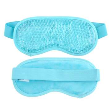 Weighted Eye Mask for Puffy Eyes and Headaches