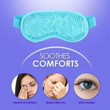 Weighted Eye Mask for Puffy Eyes and Headaches