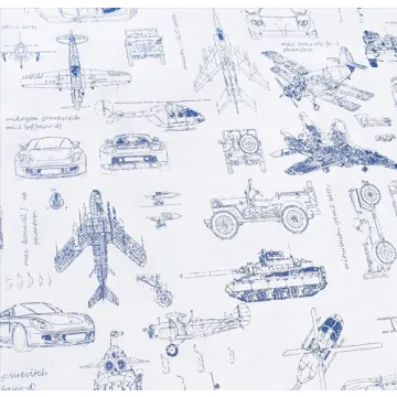 J-pinno Military Vehicle Twin Sheet Set for Kids