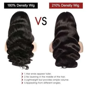 Lemoda 210% Density 13x6 Full Lace Frontal Virgin Human Hair Wigs Body Wave 13x6 HD Transparent Lace Front Wigs Brazilian Pre Plucked With Baby Hair 20Inch
