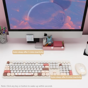 Charming Wireless Keyboard and Mouse Combo for All