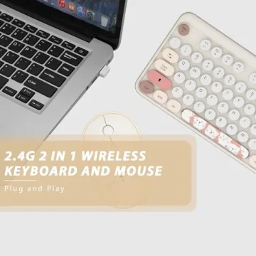 Charming Wireless Keyboard and Mouse Combo for All