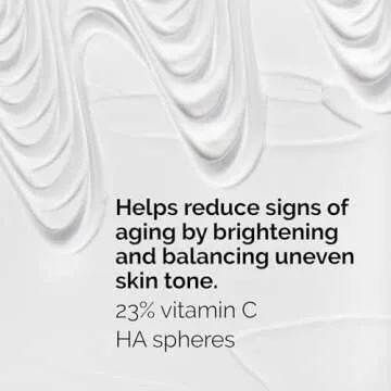 The Ordinary Vitamin C Suspension 23% + HA Spheres 2%, Serum with Pure L-Ascorbic Acid, 1 Fl Oz