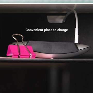 Elevation Lab Elevation Shelf - Under Desk Storage Shelf/Desk Organizer | for Adjustable Stand Up Desks, Workstations, Gaming, Desk Accessories