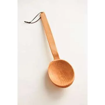 18-inch ECOSALL Heavy Duty Wooden Spoon for Cooking