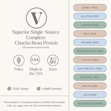 Be Well by Kelly Vanilla Plant-Based Protein Powder, Vegan 20G of Protein & 8G of Fiber (3 Ingredients, 20 Servings) 9 Amino Acids + 3 BCAAs No Soy, No Dairy, Stevia-Free, No Sugar Added 1.68lb 760g
