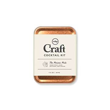 W&P Craft Cocktail Kit, Moscow Mule & Margarita, Portable Kit for Drinks on the Go, Carry On Cocktail Kit, Makes A Great Gift