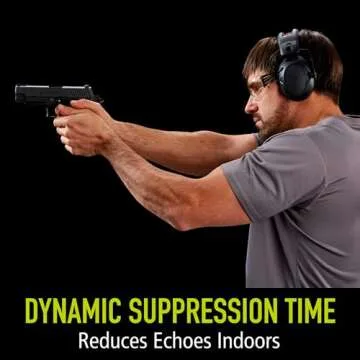 Peltor Sport Tactical 300 Smart Electronic Hearing Protector, Bluetooth Wireless Ear Muffs, NRR 22 dB, Bluetooth Headphones With Recessed Microphone, Ideal For Range, Shooting & Hunting (TAC300-OTH)