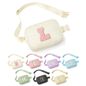 YOOLIFE Initial Belt Bag - Perfect Gift for Young Girls