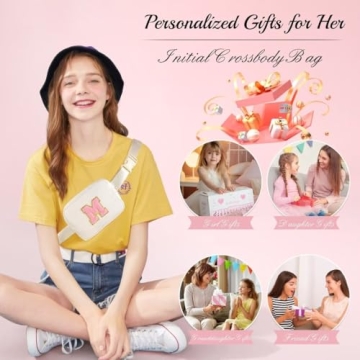YOOLIFE Initial Belt Bag - Perfect Gift for Young Girls