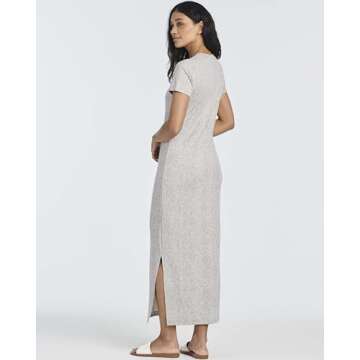 3 Pack: Womens Long Full Short Sleeve Dress Slit Summer Dresses t Shirt Women Spring Maxi Midi Pockets Outfits Casual Vestidos para Mujer Sundress Dresses Cute Flowy Beach Fashion Trendy - Set 2, L