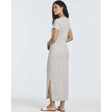 3 Pack: Womens Long Full Short Sleeve Dress Slit Summer Dresses t Shirt Women Spring Maxi Midi Pockets Outfits Casual Vestidos para Mujer Sundress Dresses Cute Flowy Beach Fashion Trendy - Set 2, L