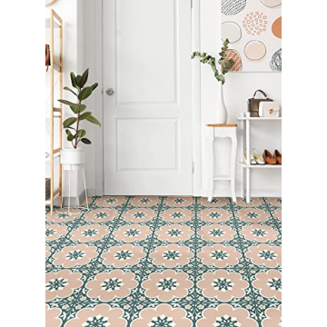 Elegant Peel and Stick FloorPops Tiles for Easy Renovation