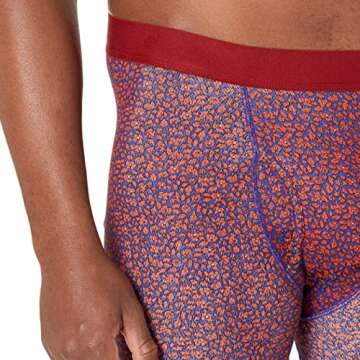 Comfortable Amazon Men's Boxer Briefs, Tag-Free Pack of 5
