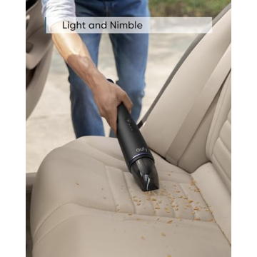 eufy by Anker, HomeVac H11,Cordless Handheld Vacuum Cleaner,Ultra-Lightweight 1.2lbs,5500Pa Suction Power,USB Charging, for Home Cleaning