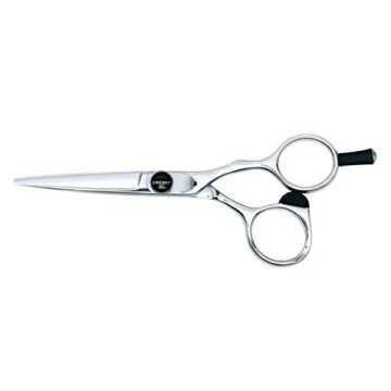 Cricket S1 Pro Series 500 5 inch Shears Professional Stylist Barber Hair Cutting Scissors, Convex Edge, Swedish Steel