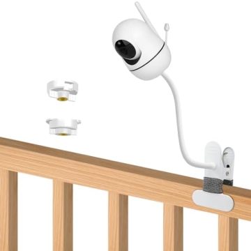 Baby Monitor Mount Compatible with HelloBaby HB6550/HB65/HB66/HB248,ANMEATE SM935E Baby Monitor Came...