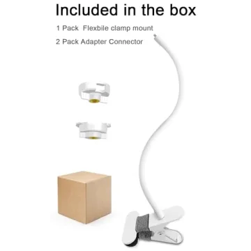 Baby Monitor Mount for HelloBaby Models with Flexible Clamp