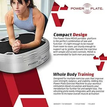 Power Plate MOVE Vibrating Exercise Platform for All Ages