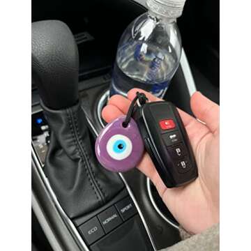 Evil Eye Jewelry, Evil Eye Keychain, Home Decor, car Hanging Ornament