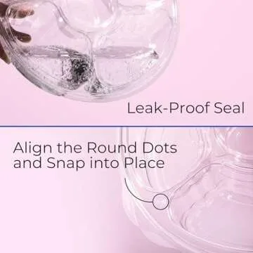 Fit Meal Prep 13" Round Plastic Appetizer Tray with Lid, 8 Pack Divided Serving Platters and Trays with Lids, 5 Compartment Disposable Fruit Tray Veggie Tray Platter for Snack, Party & Buffet