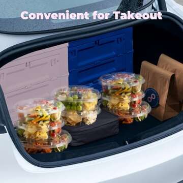 Fit Meal Prep 13" Round Plastic Appetizer Tray with Lid, 8 Pack Divided Serving Platters and Trays with Lids, 5 Compartment Disposable Fruit Tray Veggie Tray Platter for Snack, Party & Buffet