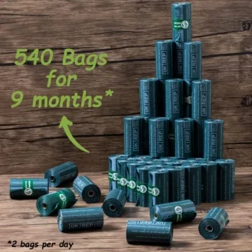 GREENER WALKER 540 Eco-Friendly Dog Poop Bags