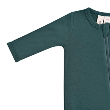 KYTE Baby Zipper Closure Footies for Infants 0-3 Months