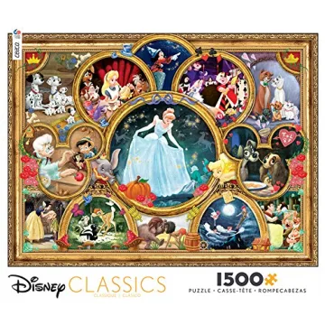 Ceaco Disney Classics 1500 Piece Puzzle - Nostalgic Fun