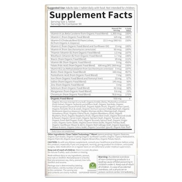 Garden of Life Organic Prenatal Vitamins for Expecting Mothers