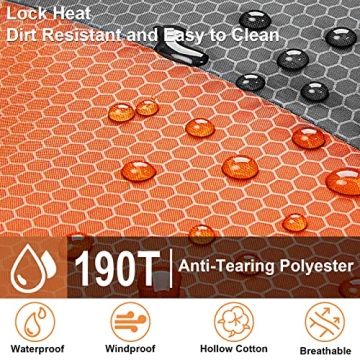 anngrowy Camping Sleeping Bag for Adults and Kids