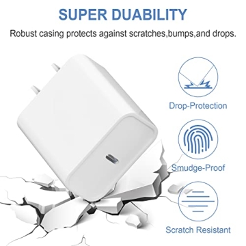 Fast Charging USB C Charger Block with 6FT Cord