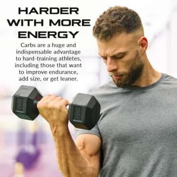 Granite Intra Carb Powder, Strawberry Lemonade Flavor, High-Performance Carbohydrate Blend with Cluster Dextrin, Palatinose, & Dextrose, Supports Energy and Training (20 Servings)