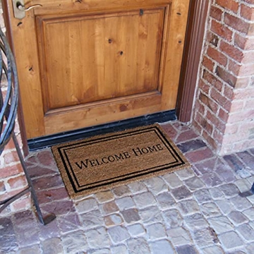 Rubber-Cal Welcome Home Mats - Eco-Friendly Coir Matting