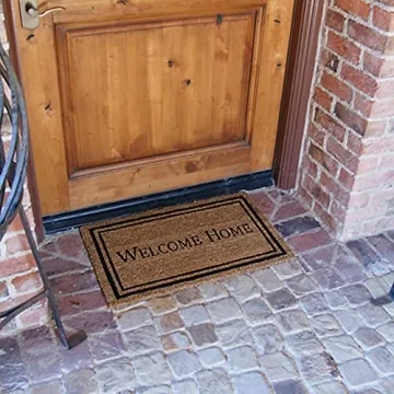Rubber-Cal Welcome Home Mats - Eco-Friendly Coir Matting