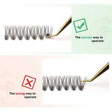 20D Lash Clusters: Lightweight & Reusable Individual Lashes