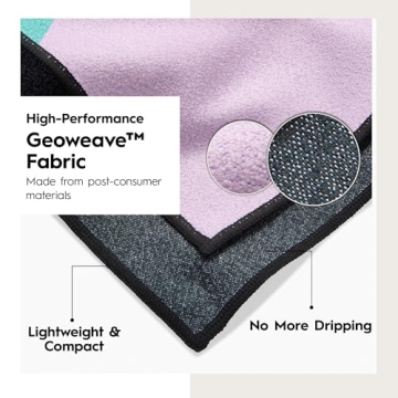 GEOMETRY Micro-Loop Beach Towel for Travel & Beach Days