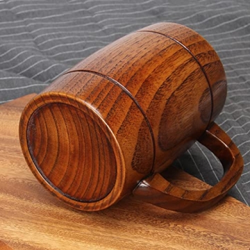 18 oz Wooden Beer Mug - Unique Gift for Beer Lovers