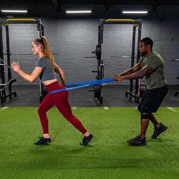 Serious Steel Fitness Resistance & Pull-Up Band #3 Blue